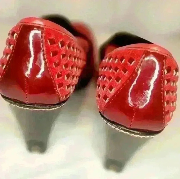 JAMBU LEATHER HIGH HEELS - Picture 4 of 7